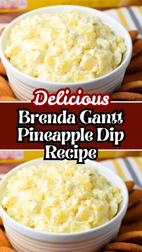 Delicious Brenda Gantt Pineapple Dip Recipe