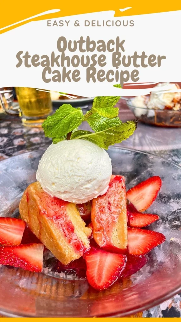 Outback Steakhouse Butter Cake