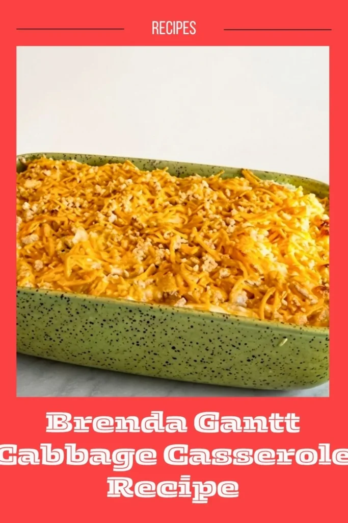 Enjoy this Brenda Gantt Cabbage Casserole