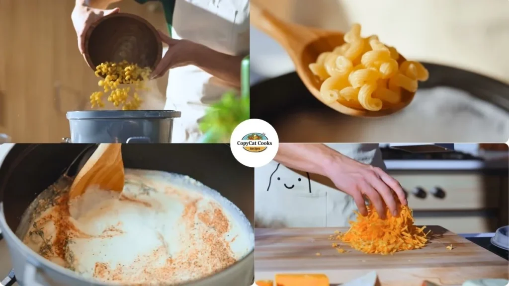 Step by step Brenda Gantt Macaroni and Cheese Recipe
