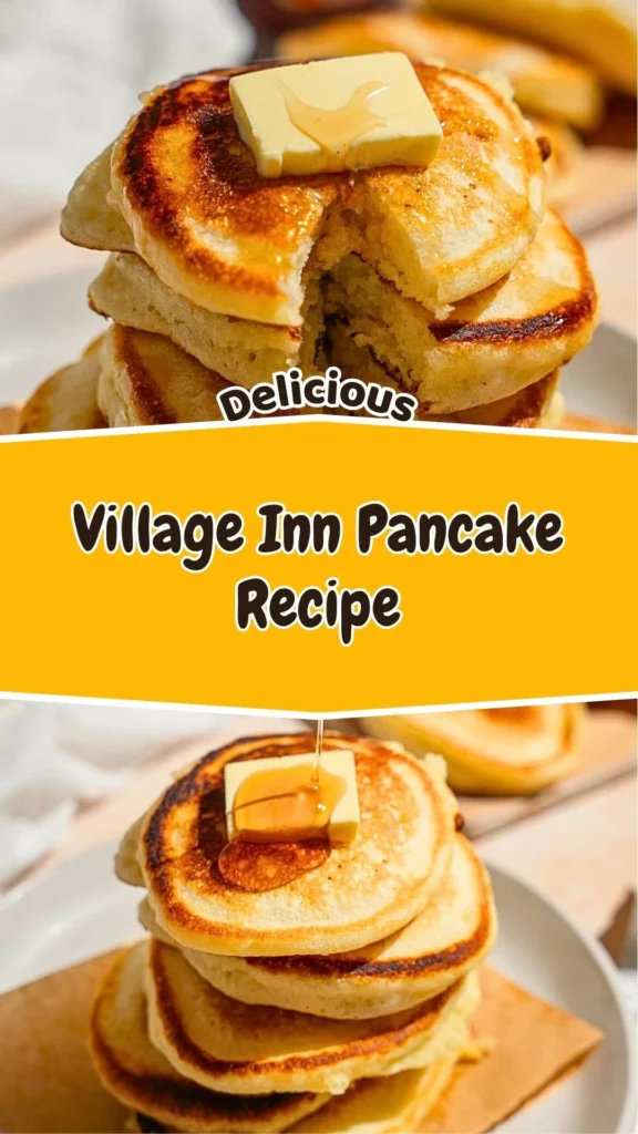 Perfect Pancakes Like Village Inn’s – Step-by-Step Recipe!