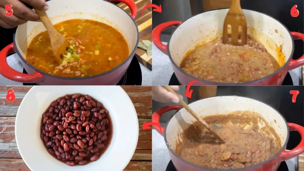 How to make Domingo Rojo Beans