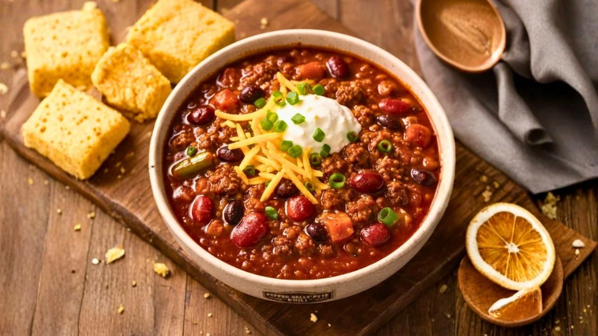 Texas Pepper Belly Pete Chili Recipe