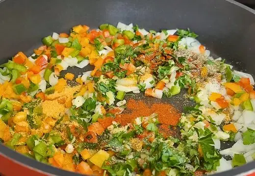 Add the Aromatics and Spices