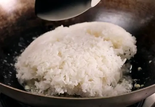 Add the Cold Rice