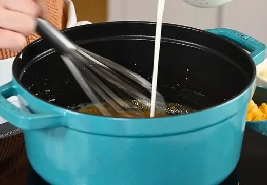 Add the Milk Gradually