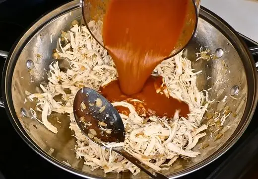 Add the Sauce and Season