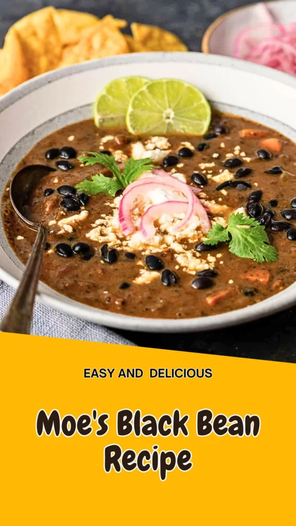 Copycat Moe's Black Bean Recipe