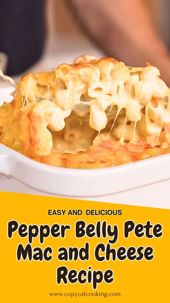Copycat Pepper Belly Pete Mac and Cheese Recipe