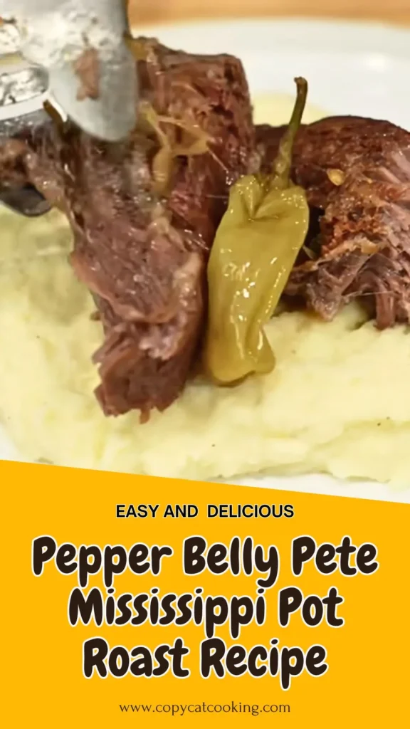 Copycat Pepper Belly Pete Mississippi Pot Roast Recipe