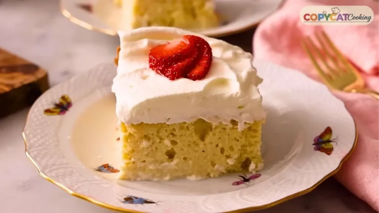 Crumbl Tres Leches Cake Recipe