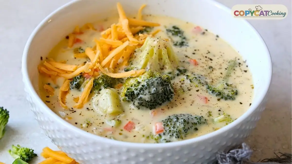McAlister's Broccoli Cheddar Soup Recipe