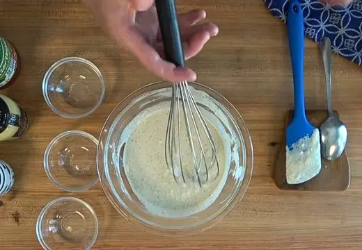 Whisking Sauce Ingredients Together