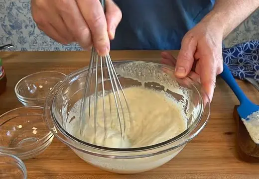 Whisking Until Smooth and Fully Combined