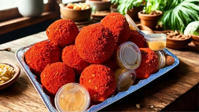 Hot Cheetos Boudin Balls Recipe