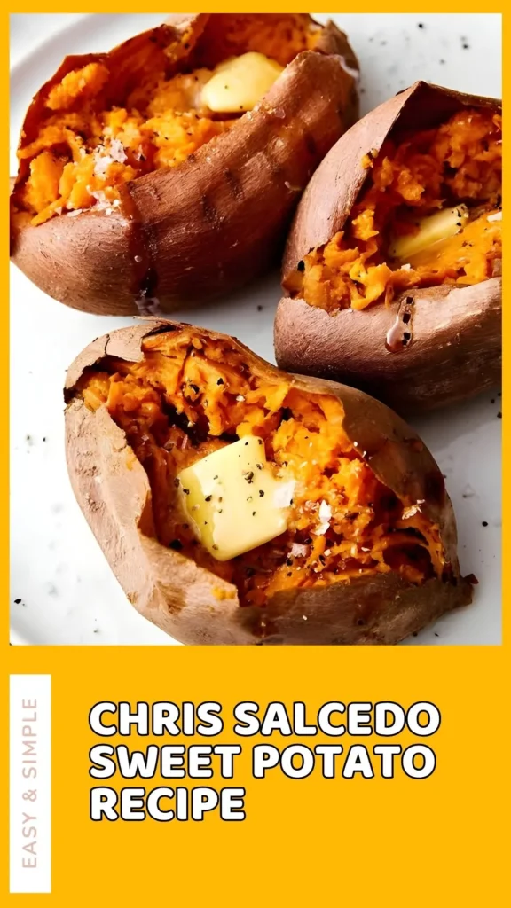 Simple & Delicious Chris Salcedo Sweet Potatoes