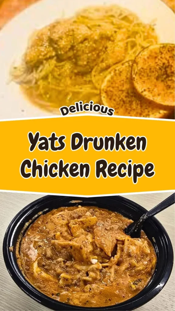 Copycat Yats Drunken Chicken Recipe