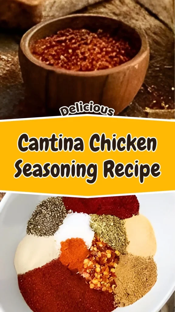 Delicious Recipe of Cantina Chicken Seasoning