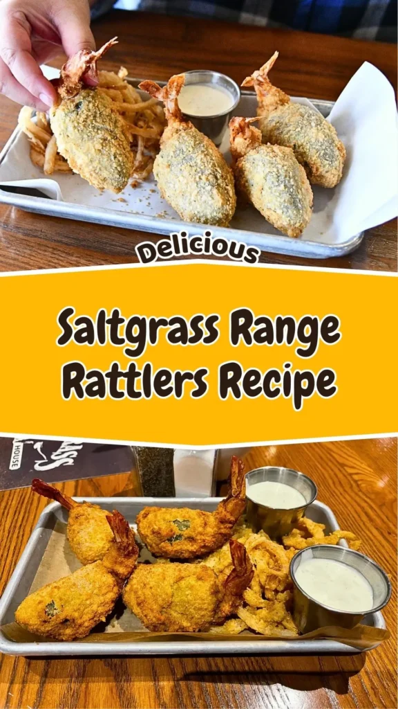 Homemade Rattlers Just Like Saltgrass