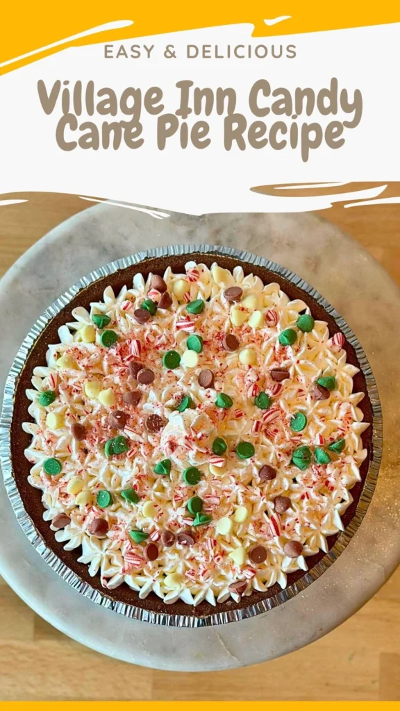 Village Inn Candy Cane Pie