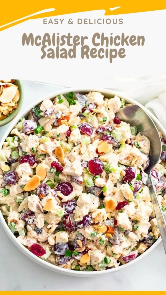 McAlister Chicken Salad