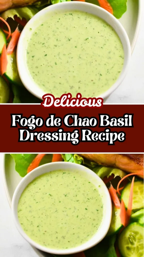 Fogo de Chao Basil Dressing
